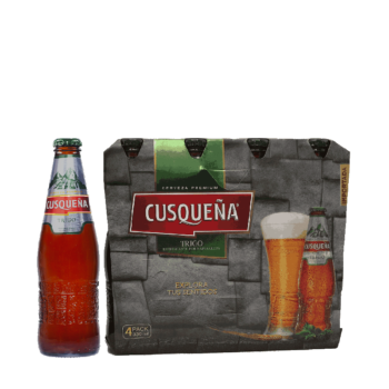 4 pack Cusquena bier van tarwe 330 ml uit Peru quinoadirect.nl 2 | Productos latinoamericanos